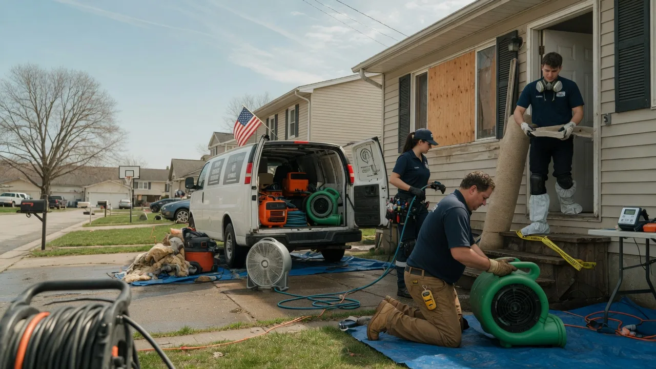 Water Damage Restoration in Slick, OK near me
